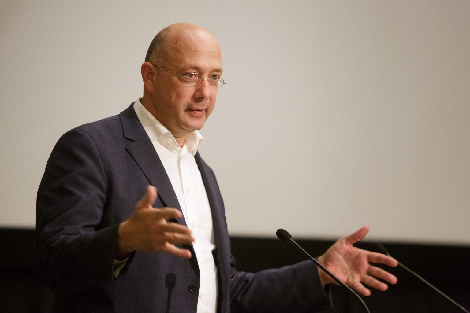 Tilburg, 7 november 2013. Nexus Masterclass van Salam Fayyad